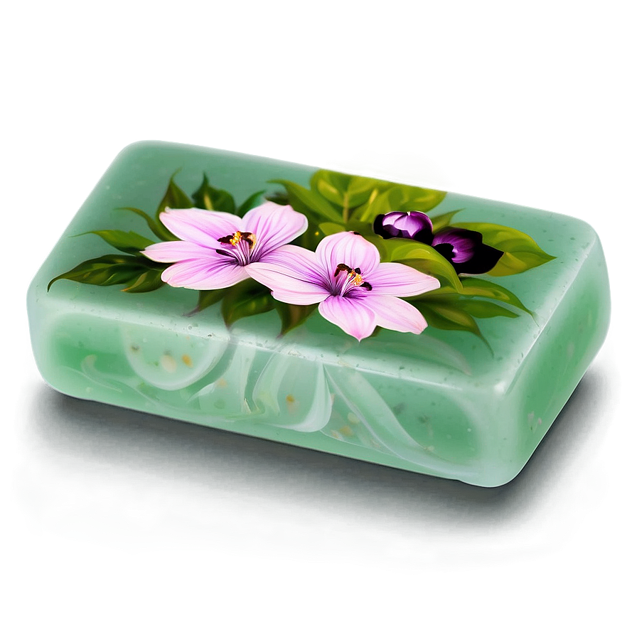 Floral Scented Soap Png Qiu71