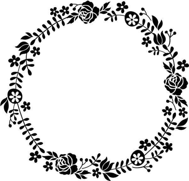 Floral_ Wreath_ Border_ Design