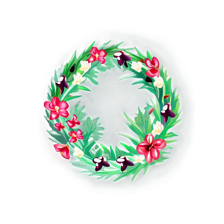 Floral Wreath Png Qxr66