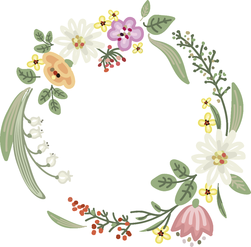 Floral_ Wreath_ Vector_ Graphic