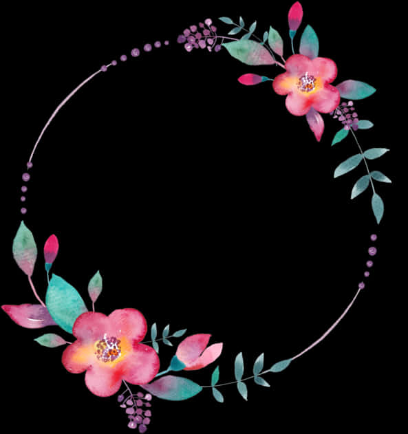 Floral_ Wreath_ Watercolor_ Design