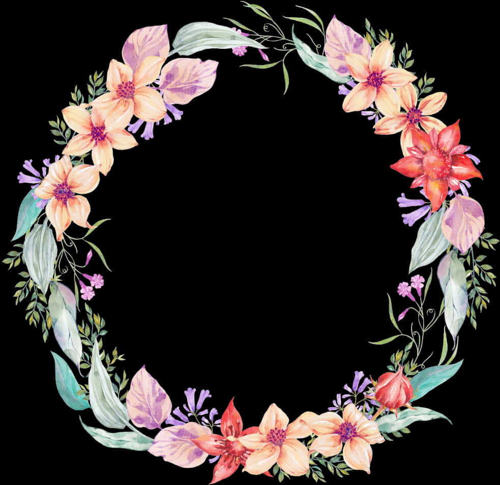 Garland Transparent Delicate Flower - Corona De Flores Png, Png Download PNG with transparent background