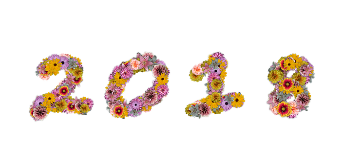 Floral2023 New Year Celebration PNG with transparent background