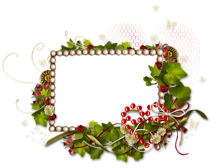 Floraland Pearl Decorative Frame