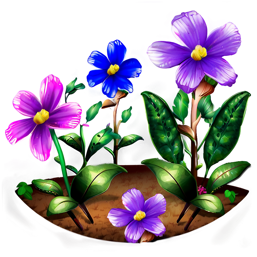 Flores Garden Fantasy Png Bop50