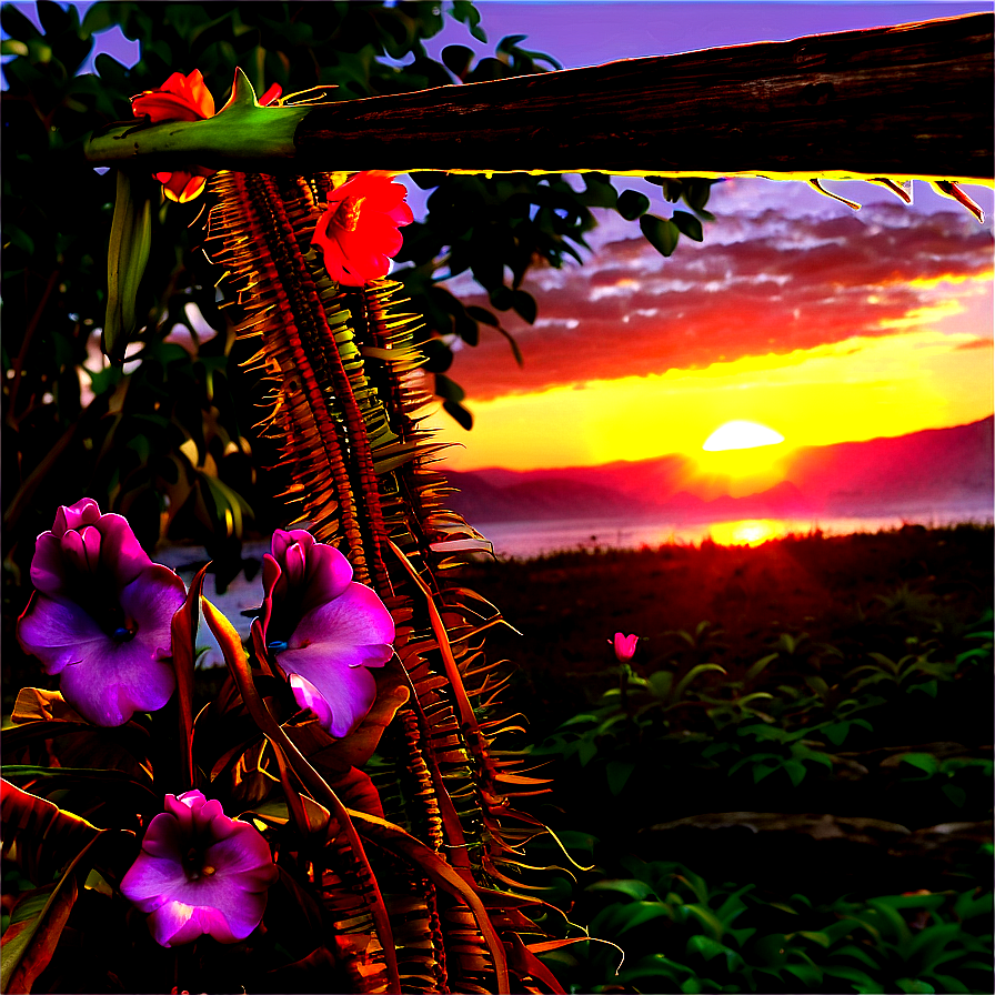 Flores Sunset Serenade Png Uwh53