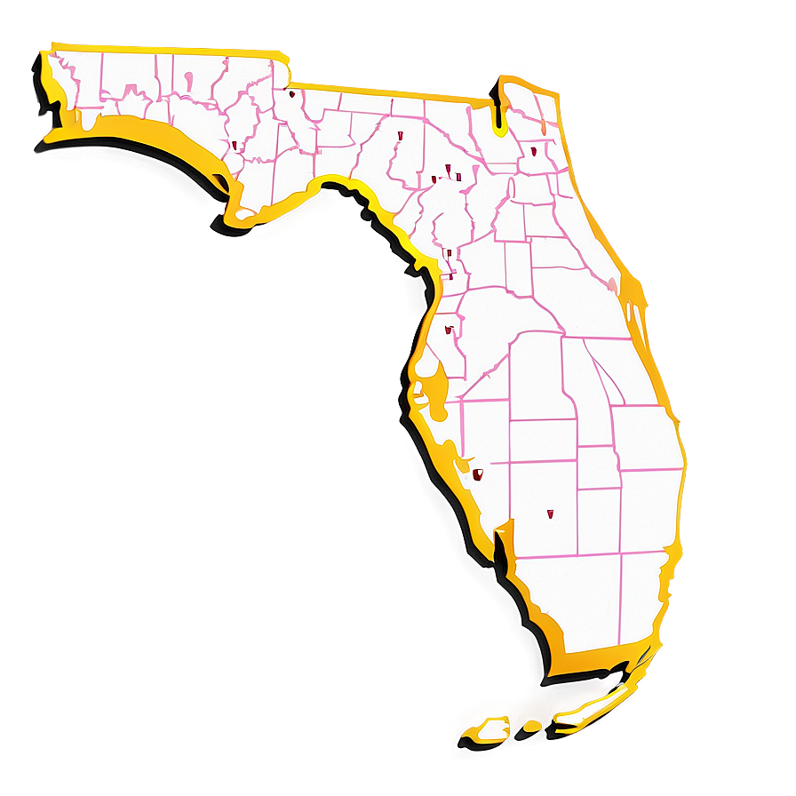 Florida Outline For Educational Use Png Oem