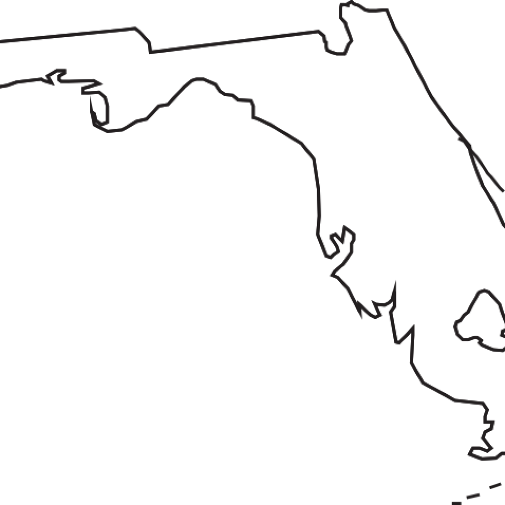 Florida Outline Map