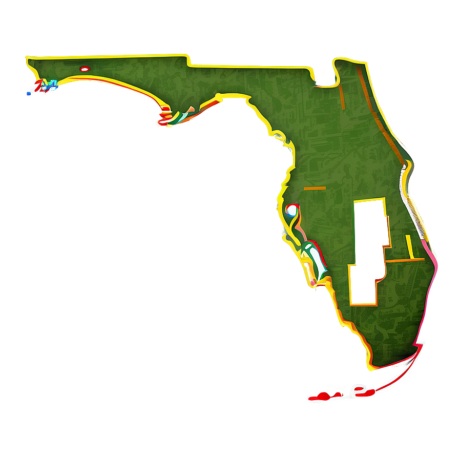 Florida Outline Transparent Background Png Kqw81