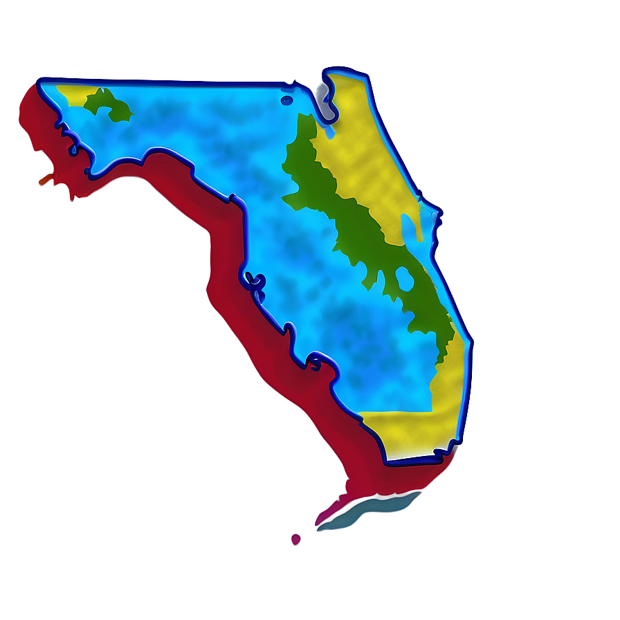 Florida State Map Png 8