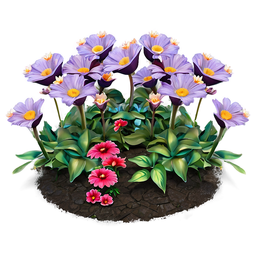 Flower Bed Creation Png 68