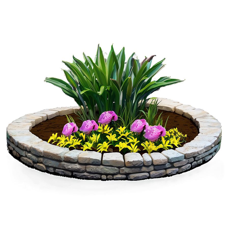 Flower Bed Enhancement Png Xqo51