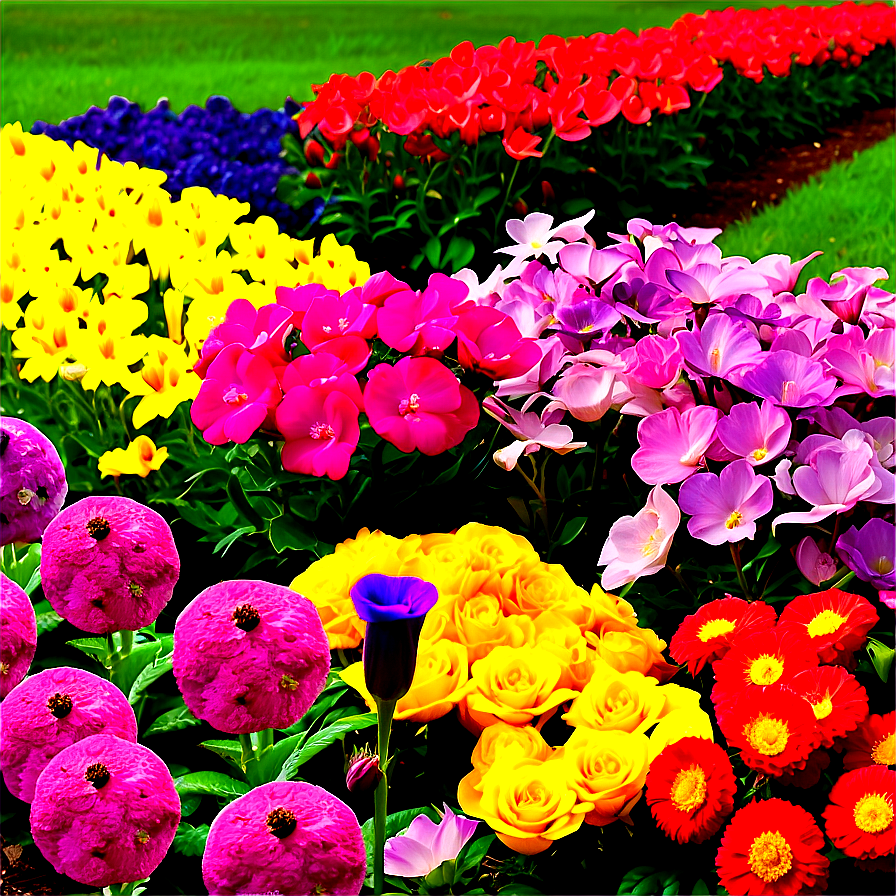 Flower Bed Selection Png Wrf51