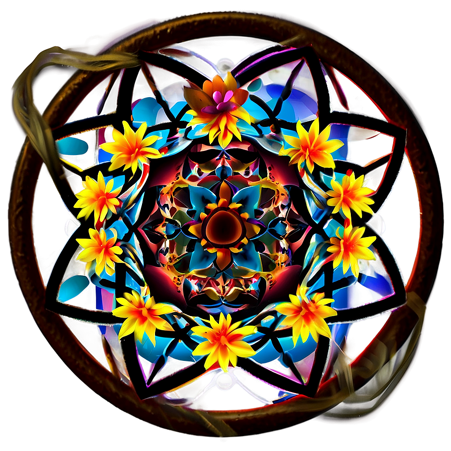 Flower Of Life Dreamcatcher Png 55