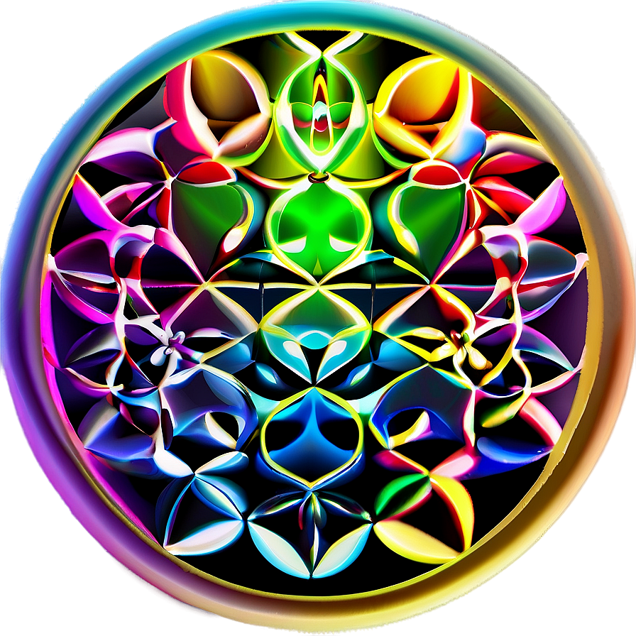 Flower Of Life Harmonic Pattern Png Gru