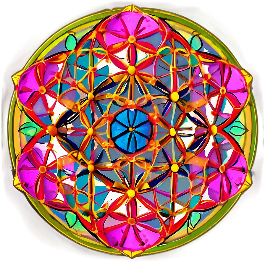 Flower Of Life Metatron’s Cube Png Kvm11