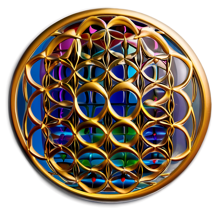 Flower Of Life Spiritual Icon Png 06252024