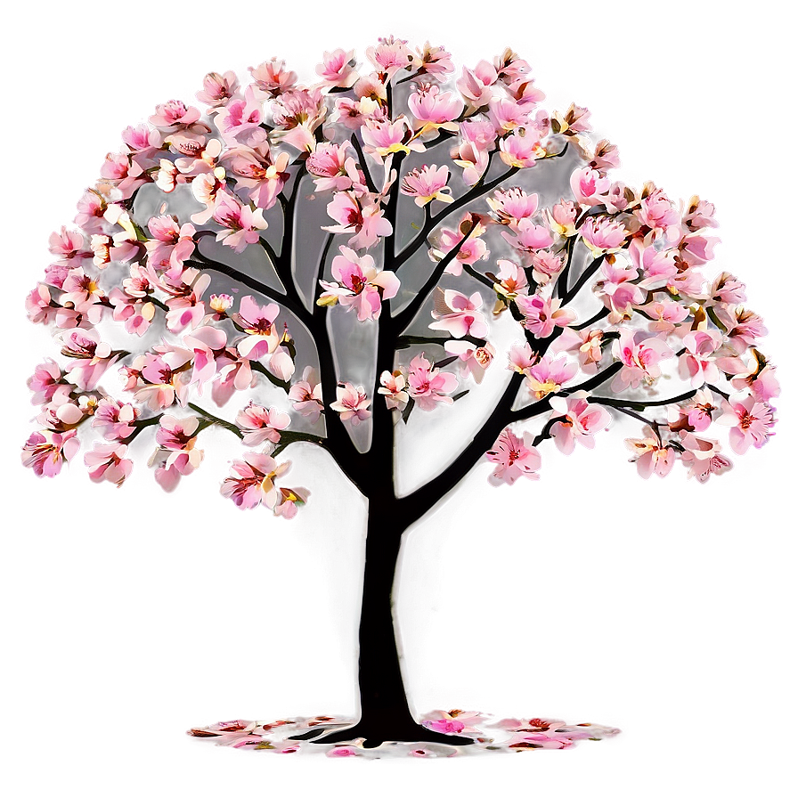 Flowering Tree Elevation Png Bhp63