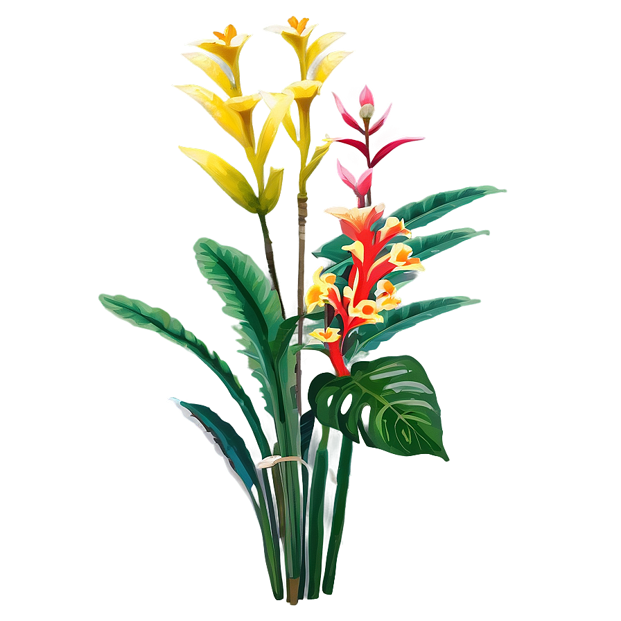 Flowering Tropical Plants Png 73