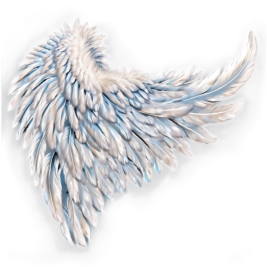 Fluffy Angel Wings Texture PNG 23 PNG with transparent background