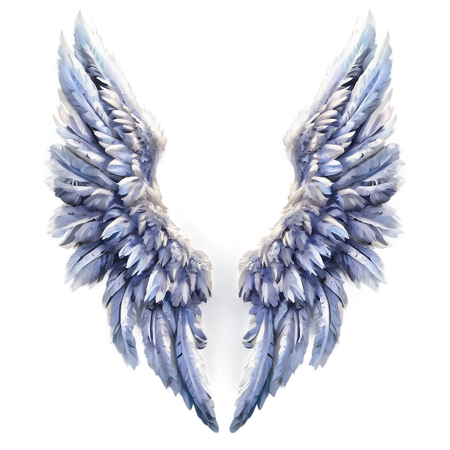 Fluffy Angel Wings Texture PNG eef PNG with transparent background