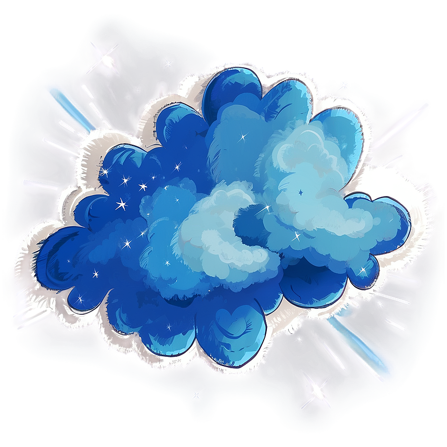 Fluffy Blue Clouds Png Oca