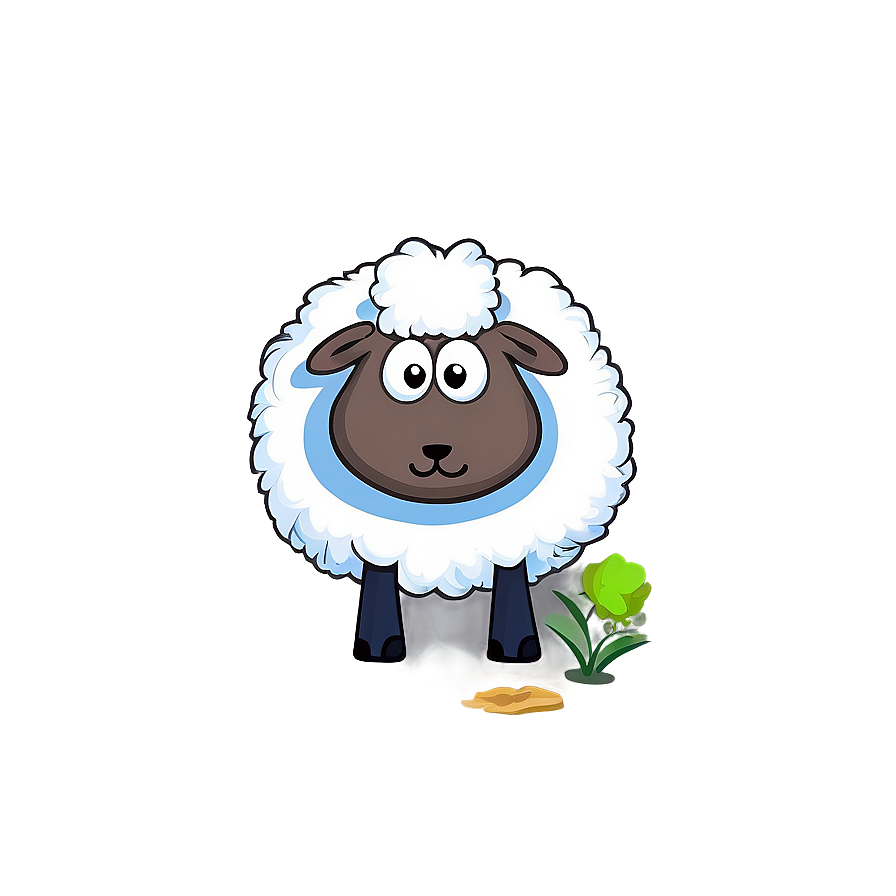 Fluffy Cartoon Sheep Png 60