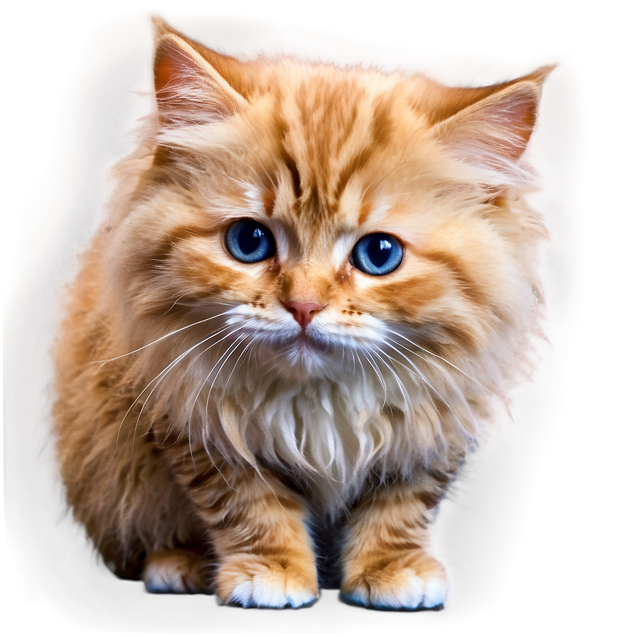 Fluffy Cat PNG hbl34 PNG image with a transparent background, free high-resolution download