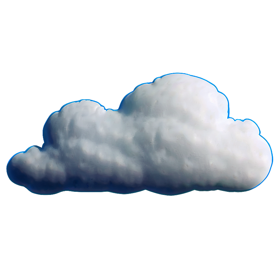 Fluffy Cloud Clipart Png 30