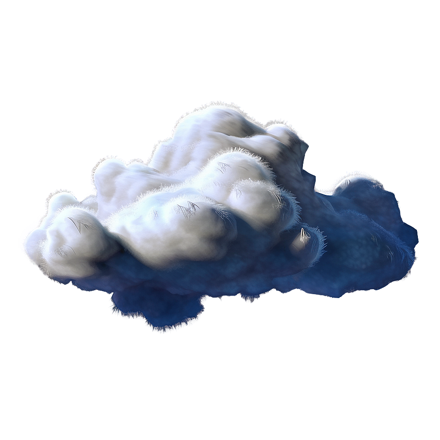 Fluffy Cloud Illustration Png 40