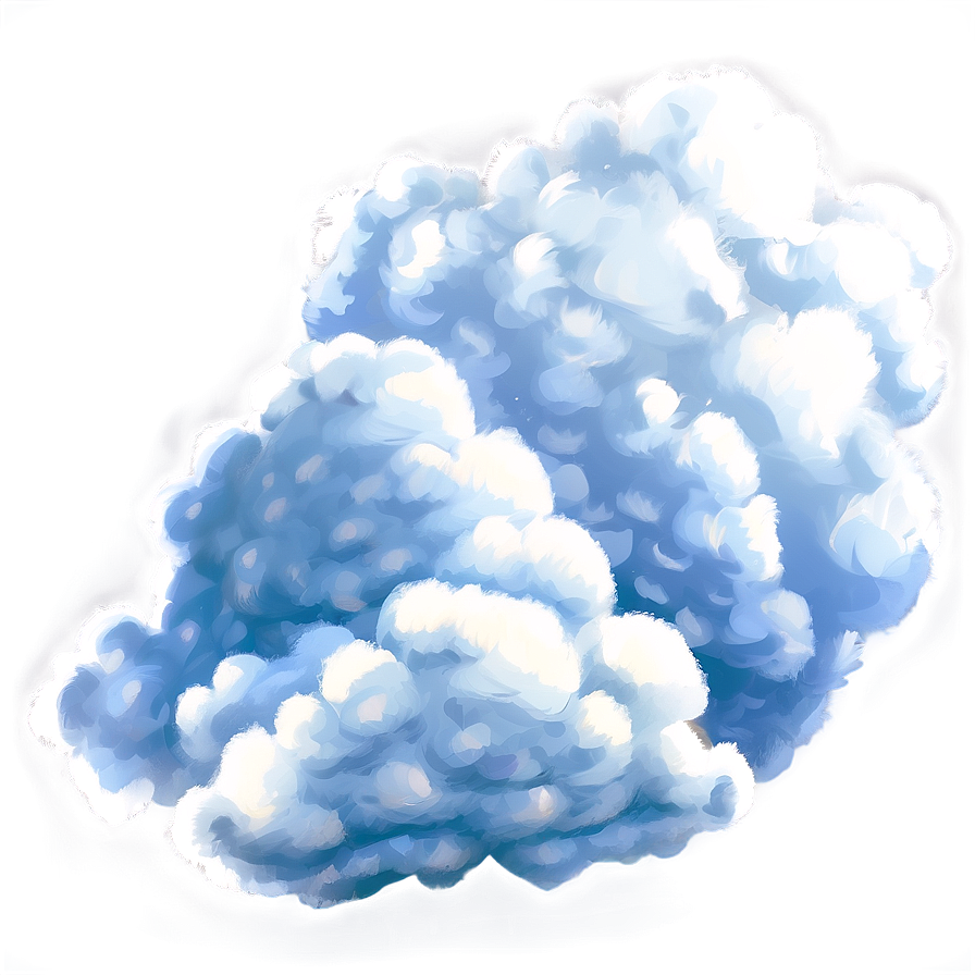 Fluffy Cloud Sky Png 06252024