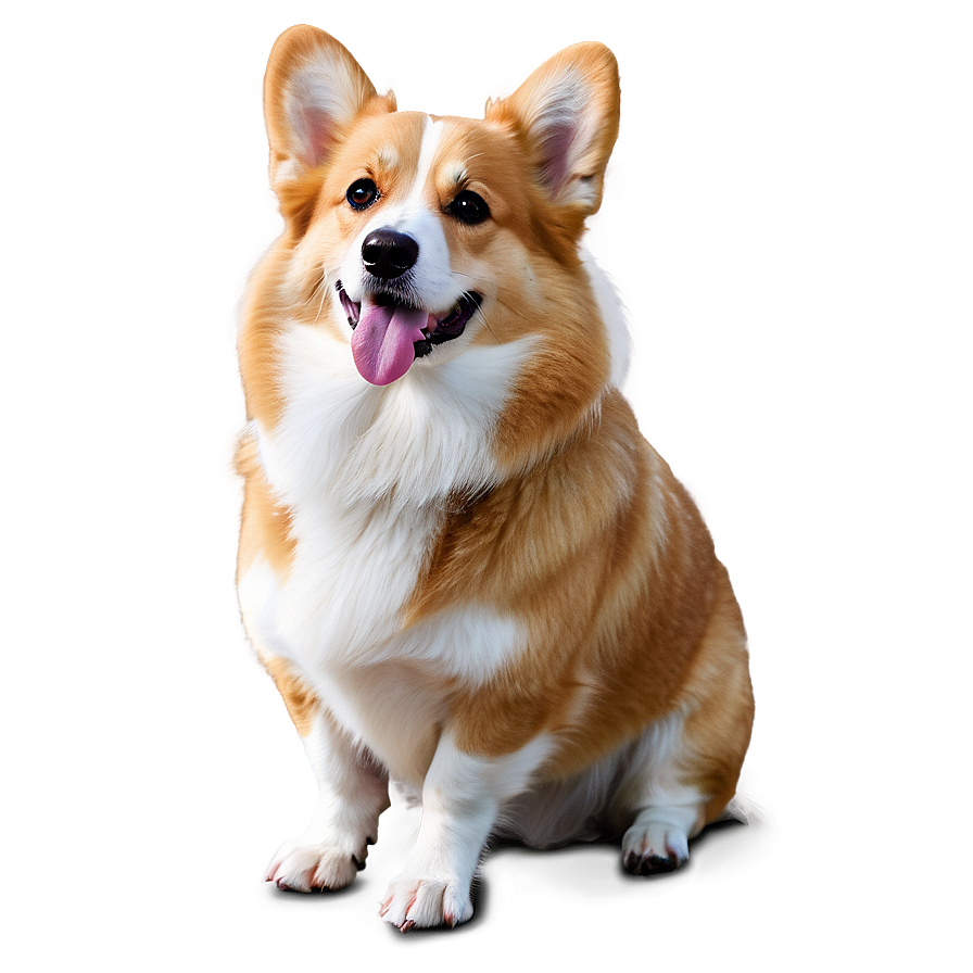 Fluffy Corgi Png Rla