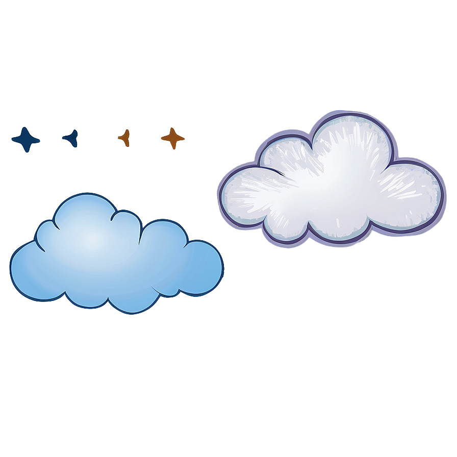 Fluffy Cute Cloud Png 06252024