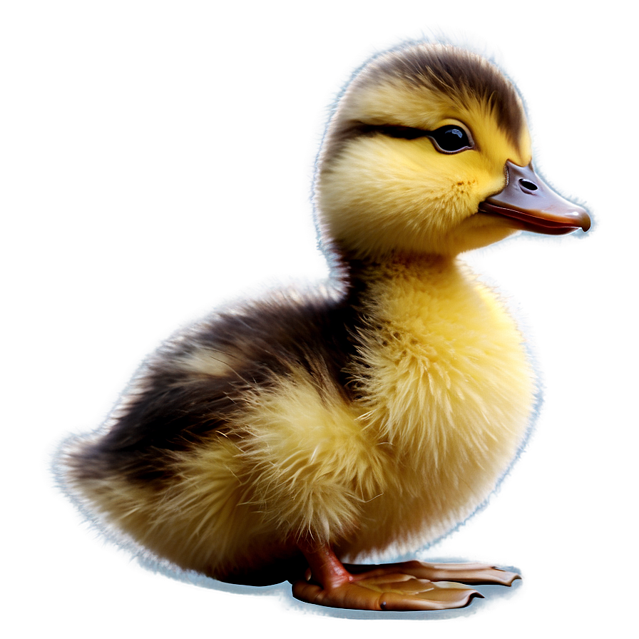 Fluffy Duck Chick Png 05032024