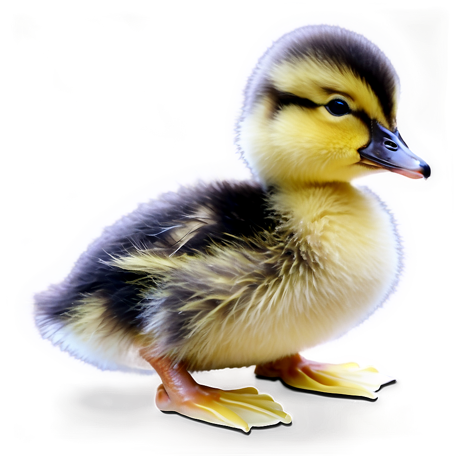 Fluffy Duckling PNG veo32 PNG image with a transparent background, free high-resolution download