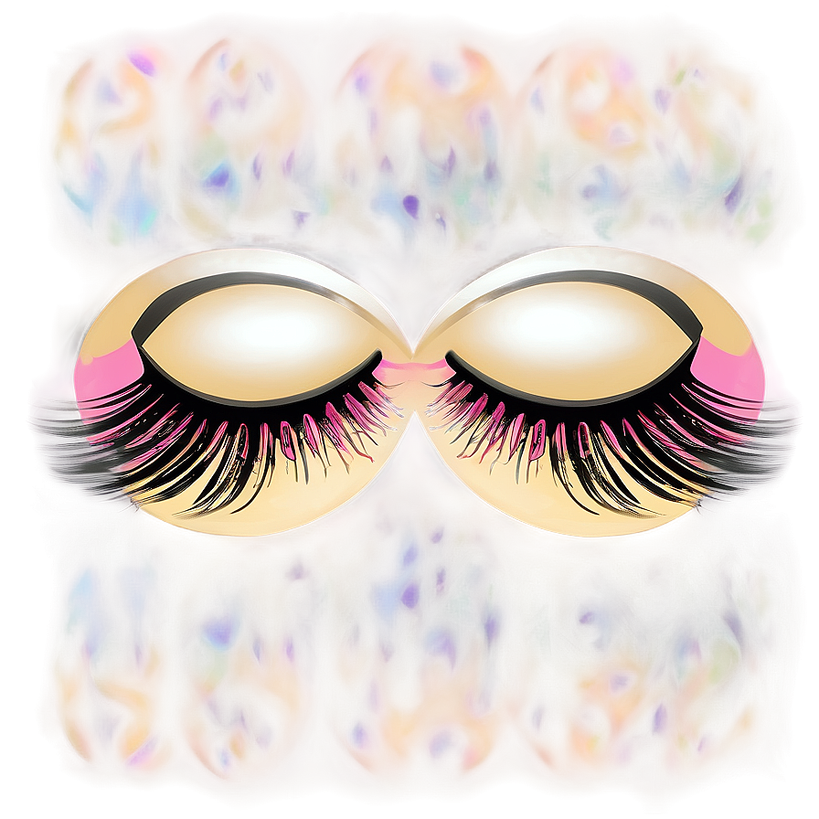 Fluffy Fake Lashes Png 21