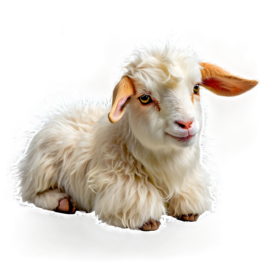 Fluffy Goat Png Chu