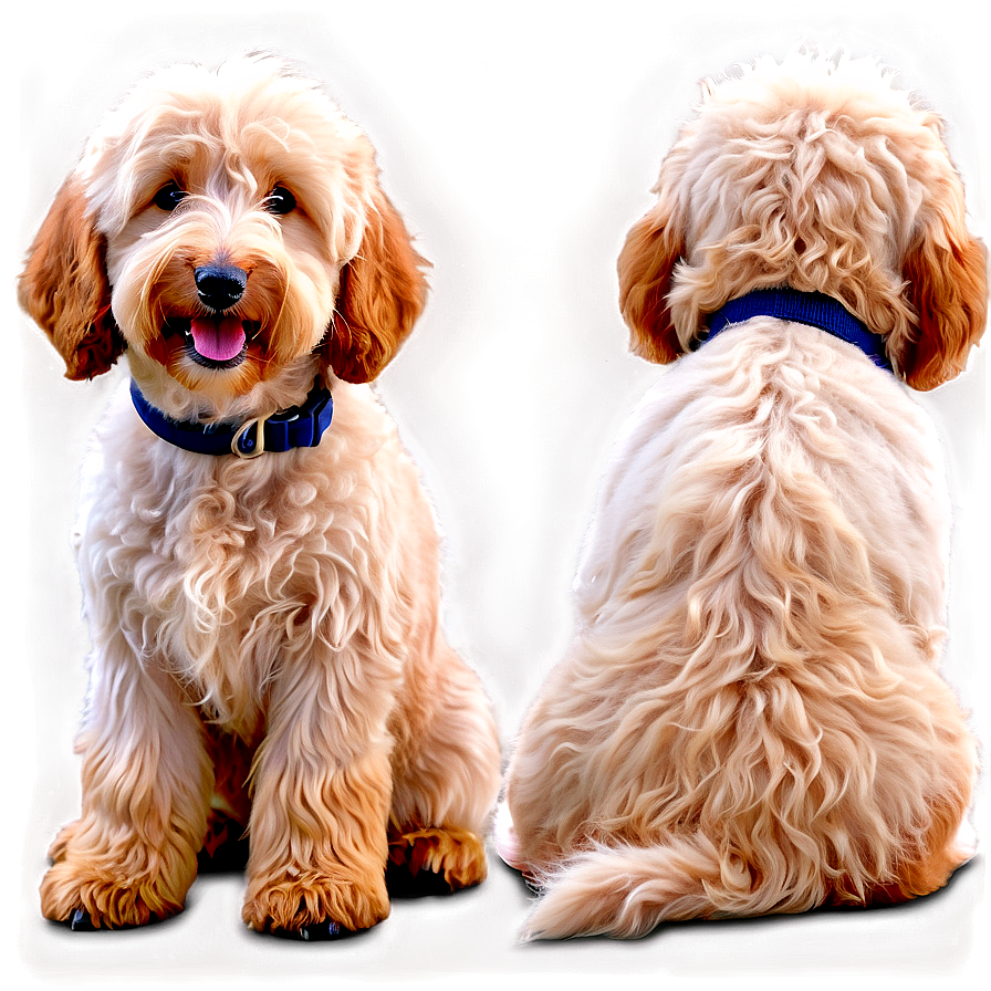 Fluffy Goldendoodle Png Buw