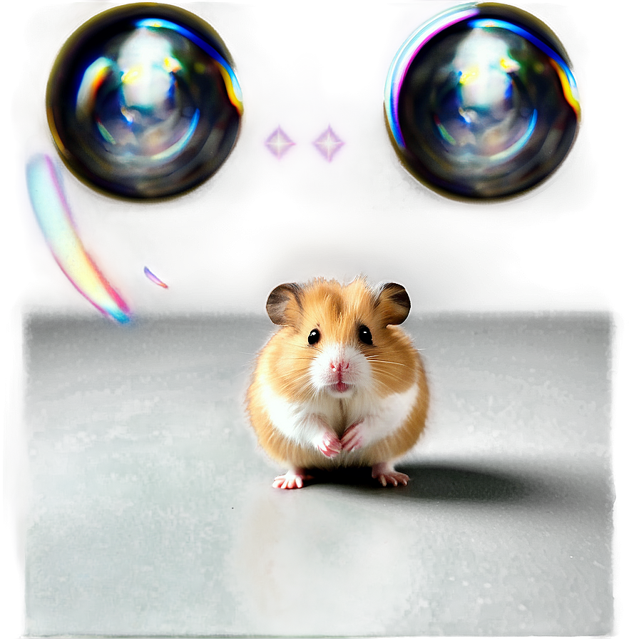 Fluffy Hamster PNG emd PNG with transparent background