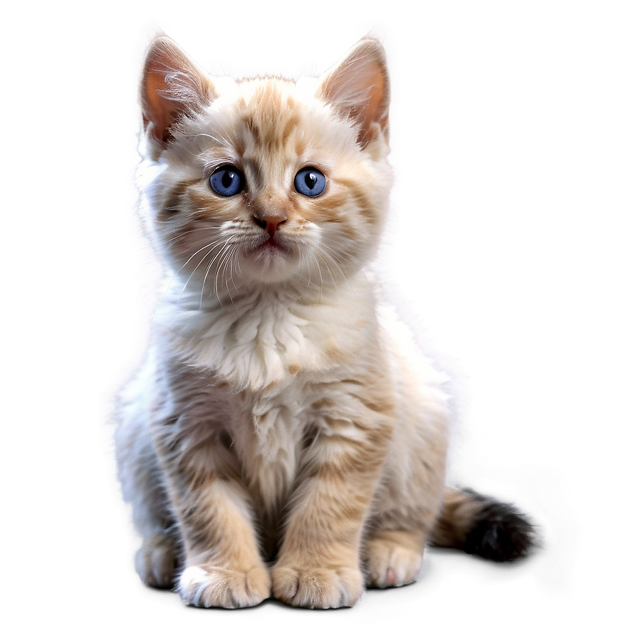 Fluffy Kitten PNG 23 PNG with transparent background