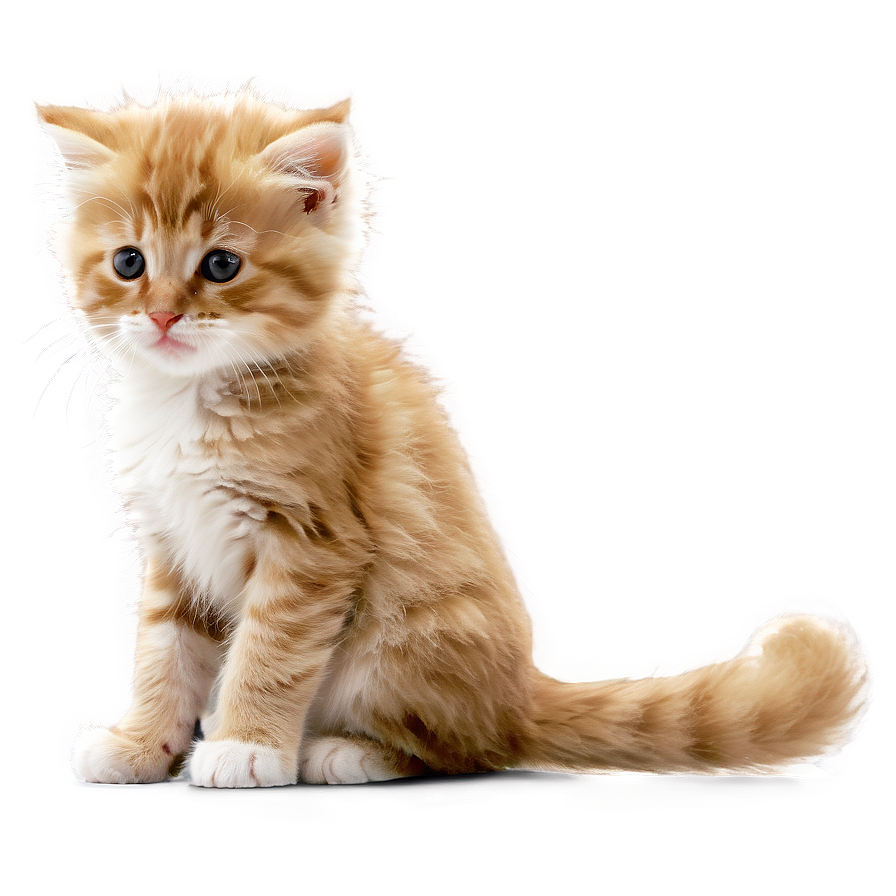 Fluffy Kitten PNG 37 PNG with transparent background