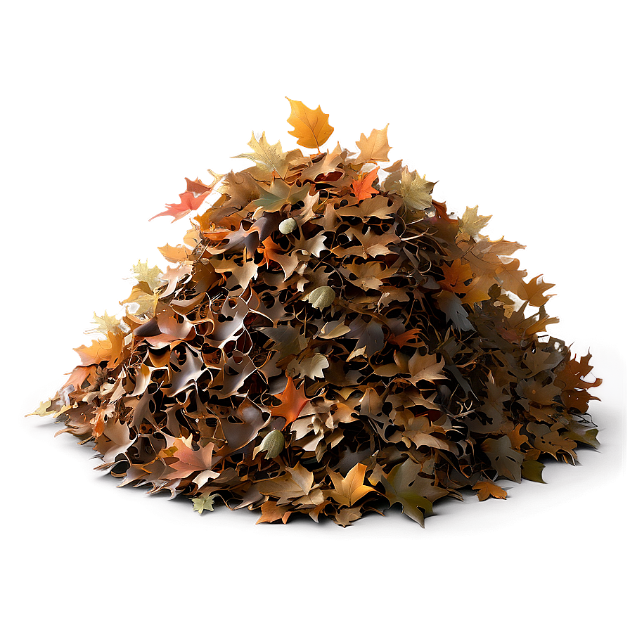 Fluffy Leaf Pile Png 45