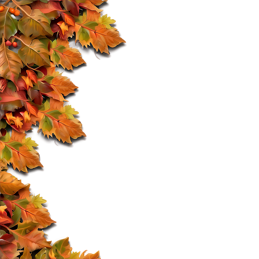 Fluffy Leaf Pile Png 5