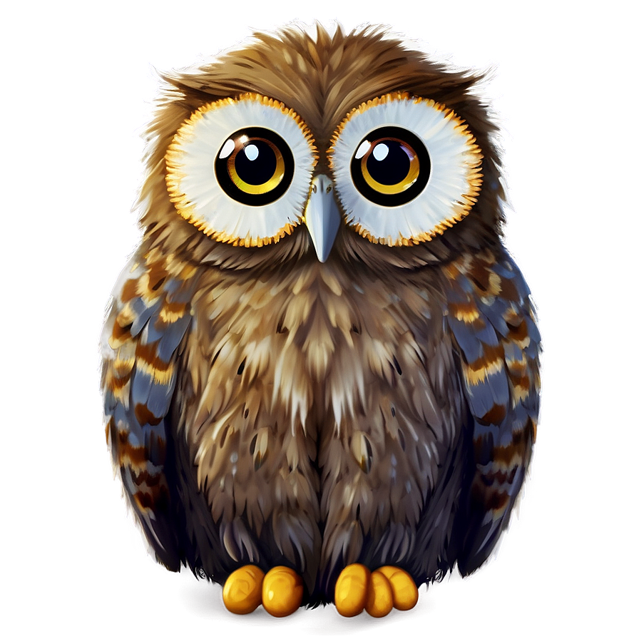 Fluffy Owl Png Ust