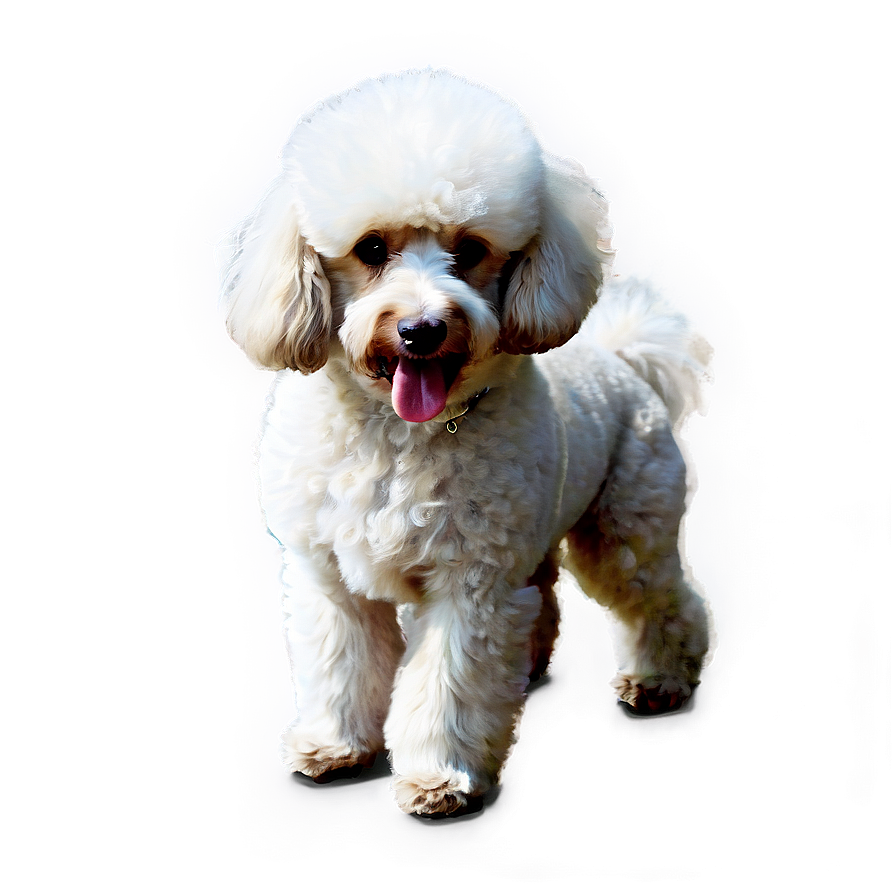 Fluffy Poodle Sketch PNG rgw PNG with transparent background