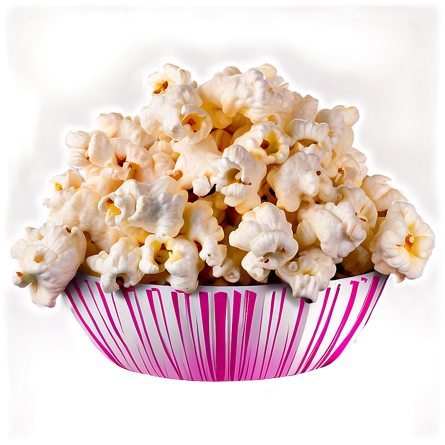 Fluffy Popcorn PNG 05042024 PNG with transparent background