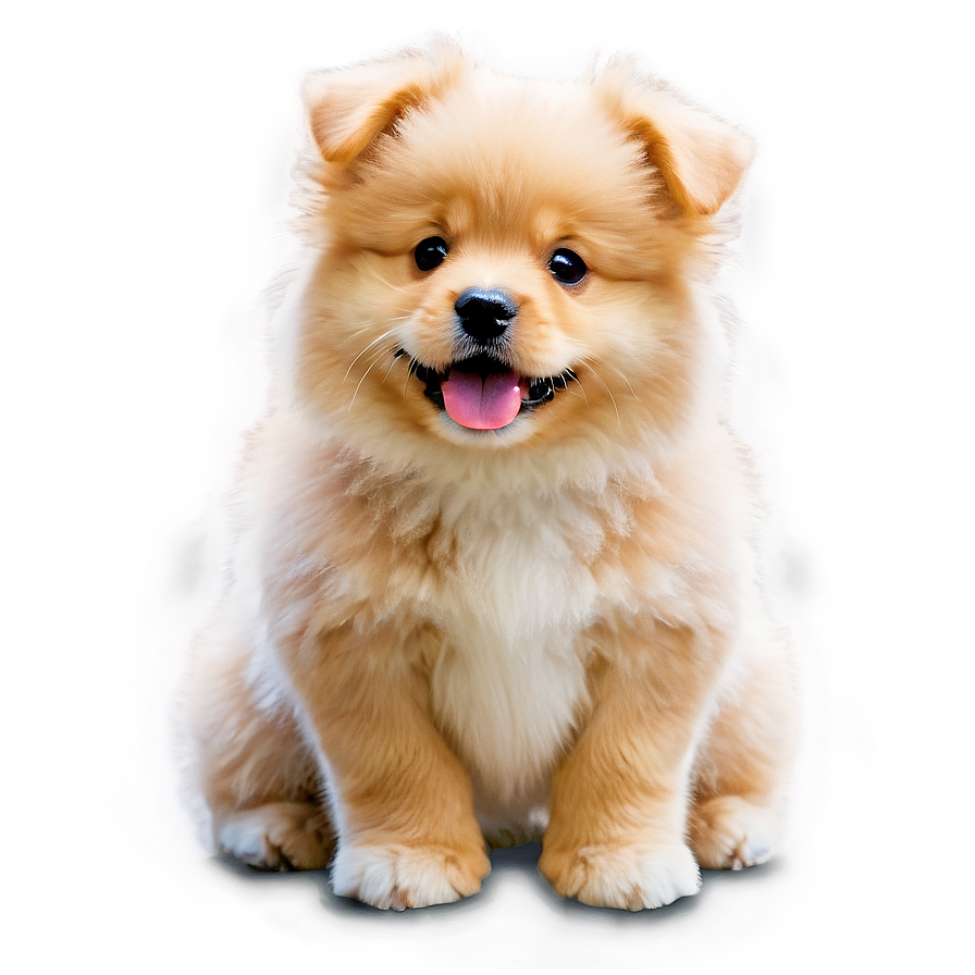 Fluffy Puppy PNG 05062024 PNG with transparent background