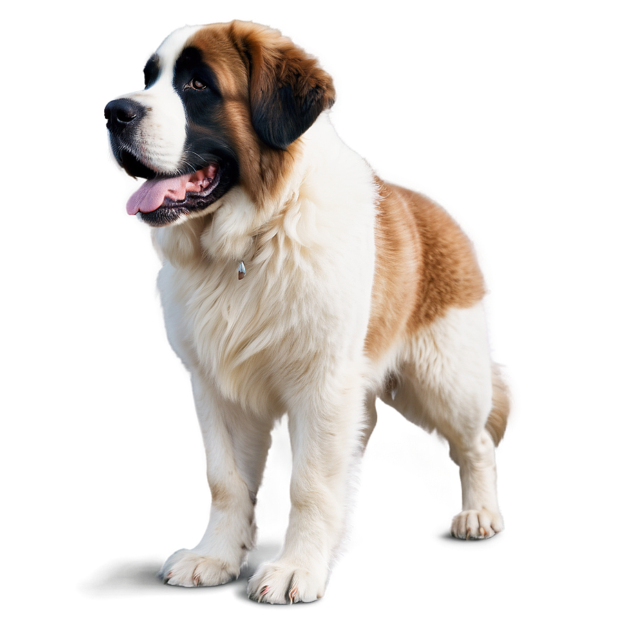 Fluffy Saint Bernard Coat Png Sih