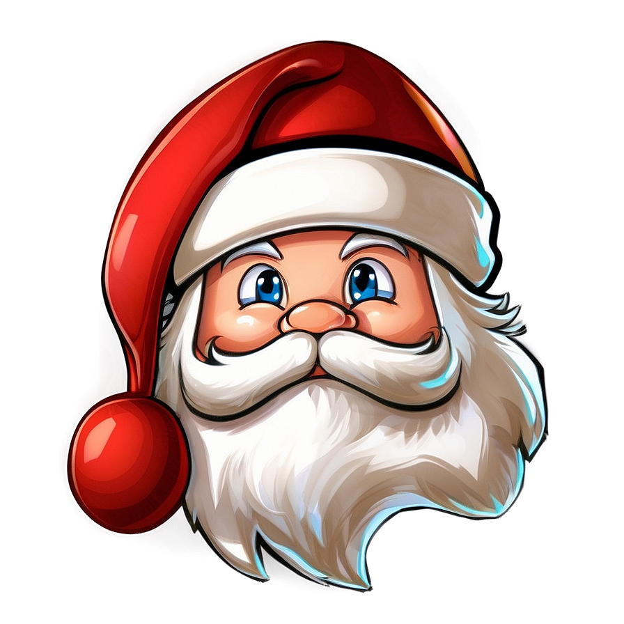 Fluffy Santa Hat Cartoon Png 95