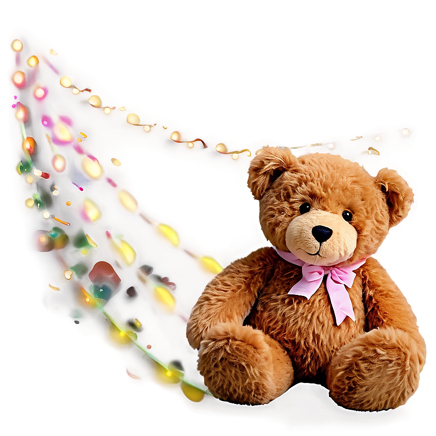 Fluffy Teddy Bear PNG snd7 PNG with transparent background